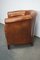 Vintage Dutch Cognac Leather Club Chair 8