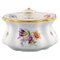 19th Century Meissen Inkwell in Hand-Painted Porcelain with Floral Motifs, Image 1