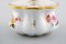 19th Century Meissen Inkwell in Hand-Painted Porcelain with Floral Motifs 4