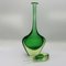 Large Uranium Glass Sommerso Carafe by Mario Pinzoni for Serguso, 1950s 5