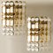 Gilt Brass, Metal & Crystal Glass Sconces Wall Lights from Kinkeldey, 1960s, Set of 2, Image 2