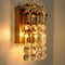 Gilt Brass, Metal & Crystal Glass Sconces Wall Lights from Kinkeldey, 1960s, Set of 2 10