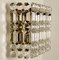 Gilt Brass, Metal & Crystal Glass Sconces Wall Lights from Kinkeldey, 1960s, Set of 2 7
