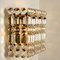 Gilt Brass, Metal & Crystal Glass Sconces Wall Lights from Kinkeldey, 1960s, Set of 2 12