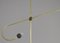 Brass Sculpted Light Suspension Let's Talk by Periclis Frementitis 2