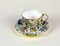 English Anne Needlepoint Pattern Tea Cups by Leonard Lumsden Grimwades for Royal Winton, 1930s, Set of 2 4