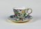 English Anne Needlepoint Pattern Tea Cups by Leonard Lumsden Grimwades for Royal Winton, 1930s, Set of 2 3