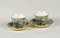 English Anne Needlepoint Pattern Tea Cups by Leonard Lumsden Grimwades for Royal Winton, 1930s, Set of 2, Image 1