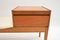 Vintage Teak Telephone Bench, 1960s, Image 12