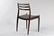 Fully Restored Rosewood Dining Chairs by Niels Otto Møller for J.L. Møllers, 1950s, Set of 10 2
