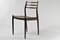 Fully Restored Rosewood Dining Chairs by Niels Otto Møller for J.L. Møllers, 1950s, Set of 10 5