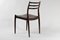 Fully Restored Rosewood Dining Chairs by Niels Otto Møller for J.L. Møllers, 1950s, Set of 10, Image 4