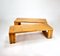 Swedish Solid Pine Benches by Roland Wilhelmsson, 1960s, Set of 2 4