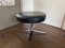 Vintage Modernist Chrome and Leather Stool Ottoman, 1970s, Image 6