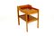 Swedish Teak and Beech Nightstand by C.A. Acking for Bodafors, 1960s, Image 4