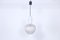 Ceiling Lamp in White and Sandblasted Glass, 1950s 1