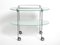 Minimalist Glass Myriades Serving Trolley by D'Orbino & Lomazzi for Ligne Roset, 1999 1