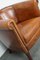 Vintage Dutch Cognac Leather Club Chair 4