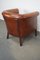 Vintage Dutch Cognac Leather Club Chair 11