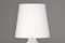 Lampada da tavolo a due luci in vetro bianco di Max Ingrand, 1953, Immagine 7