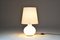 White Glass Double Light Table Lamp by Max Ingrand, 1953, Image 2