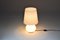 White Glass Double Light Table Lamp by Max Ingrand, 1953 13