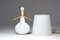 White Glass Double Light Table Lamp by Max Ingrand, 1953 12