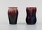 Vases and Lidded Jar in Glazed Ceramic by Michael Andersen for Bornholm, 1950s, Set of 6 2