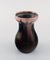 Glasierte Vasen aus Glasierter Keramik von Michael Andersen, Dänemark, 1950er, 3er Set 6