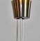 Danish Modern Brass Fusijamaa Pendant Lamp by Th. Valentiner, Copenhagen, 1950s, Image 12