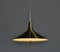 Danish Modern Brass Fusijamaa Pendant Lamp by Th. Valentiner, Copenhagen, 1950s 4