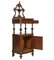 Louis Philippe Walnut Turned Hand-Carved Nightstand, 19th-Century 2