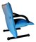 T-Line Blue Lounge Chair by Burkhard Vogtherr for Arflex, 1980s, Image 4