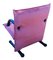 Fauteuil T-Line Rose par Burkhard Vogtherr pour Arflex, 1980s 3