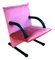 Poltrona T-Line rosa di Burkhard Vogtherr per Arflex, anni '80, Immagine 2