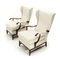 Armchairs in Ivory White Fabric from Framar, 1950s, Set of 2, Image 7