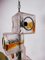 Plafonnier à 4 Lampes Vintage par Toni Zucchari pour Veart 3