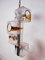 Lámpara de techo vintage con cuatro luces de Toni Zucchari para Veart, Imagen 4