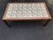 Rosewood Coffee Table with Royal Copenhagen Tiles, 1960s 7