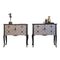 Commodes Vintage Art Déco, Set de 2 3