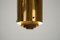 French Brass Ceiling Lamp, 1960s, Image 2