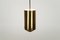 French Brass Ceiling Lamp, 1960s, Image 5