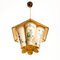Stitched Grimm's Fairy Tales Pendant Lamp, 1930s 5