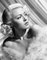 Lana Turner Archival Pigment Print Framed in White, Image 1