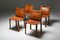 Chaises d'Appoint CAB par Mario Bellini pour Cassina, 1970s, Set de 4 9