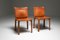 Chaises d'Appoint CAB par Mario Bellini pour Cassina, 1970s, Set de 4 10