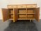 Sideboard in Linoleum and Masonite & Upholstered in Fabric from T.M., 1950s 6