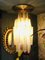 Lámpara de techo de cristal de Murano de Mazzega, años 70, Imagen 2
