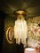 Lampada da soffitto in vetro di Murano di Mazzega, anni '70, Immagine 9