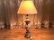 Lámpara de mesa de porcelana, años 80, Imagen 3
